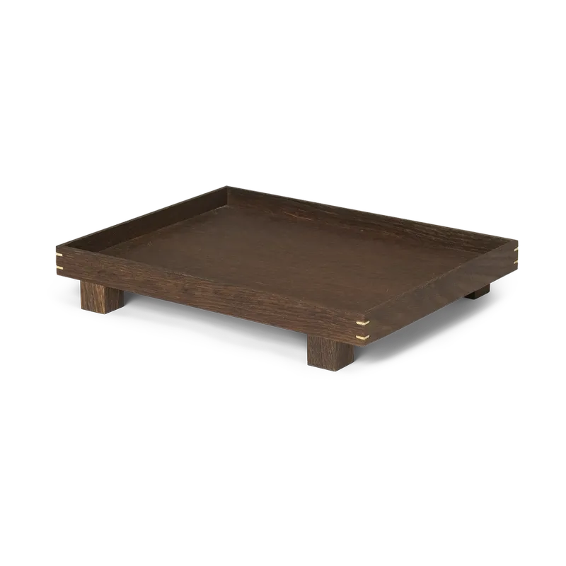Bon Holztablett small Smoked oak von Ferm Living – Produktfoto