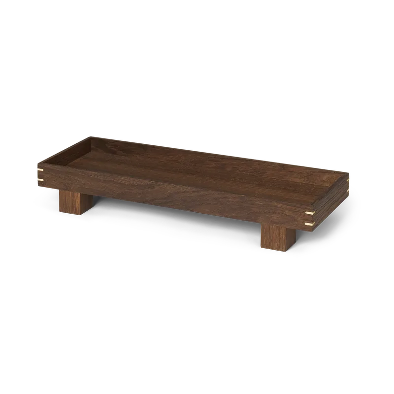 Bon Holztablett X small Smoked oak von Ferm Living – Produktfoto