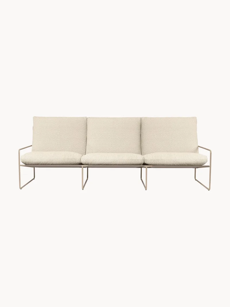 Bouclé tuinbank Desert (3-zits) von Ferm Living – Produktfoto