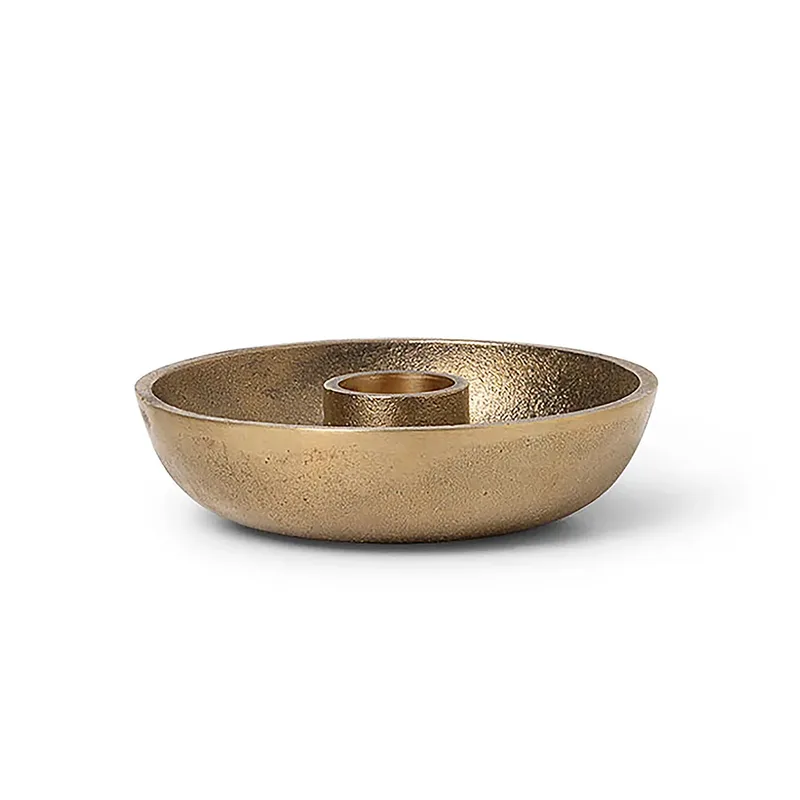 Bowl Kerzenhalter Ø10cm Messing by Ferm Living – product photo