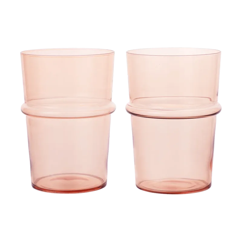 Boya Trinkglas hoch 45 cl 2er-Pack. Blush van Ferm Living – productfoto