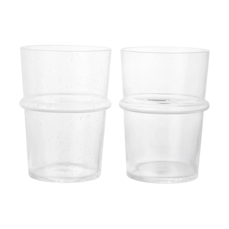 Boya Trinkglas hoch 45 cl 2er-Pack. Clear by Ferm Living – product photo