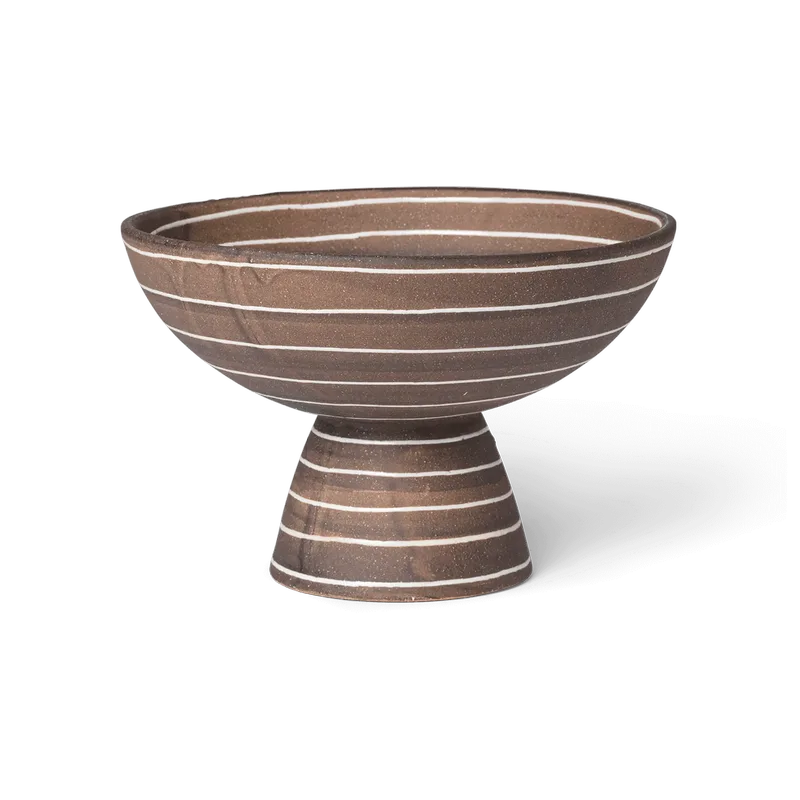 Brura Schale Ø21,5 cm Coffee-white van Ferm Living – productfoto