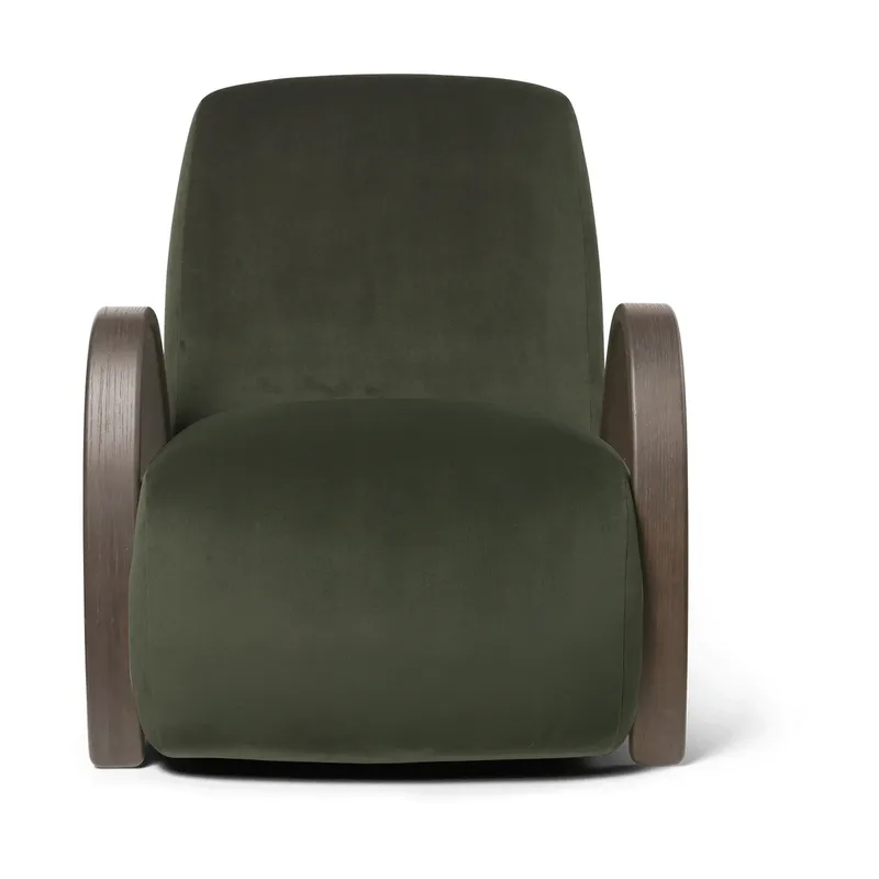 Buur lounge chair Rich Velvet Pine by Ferm Living – product photo