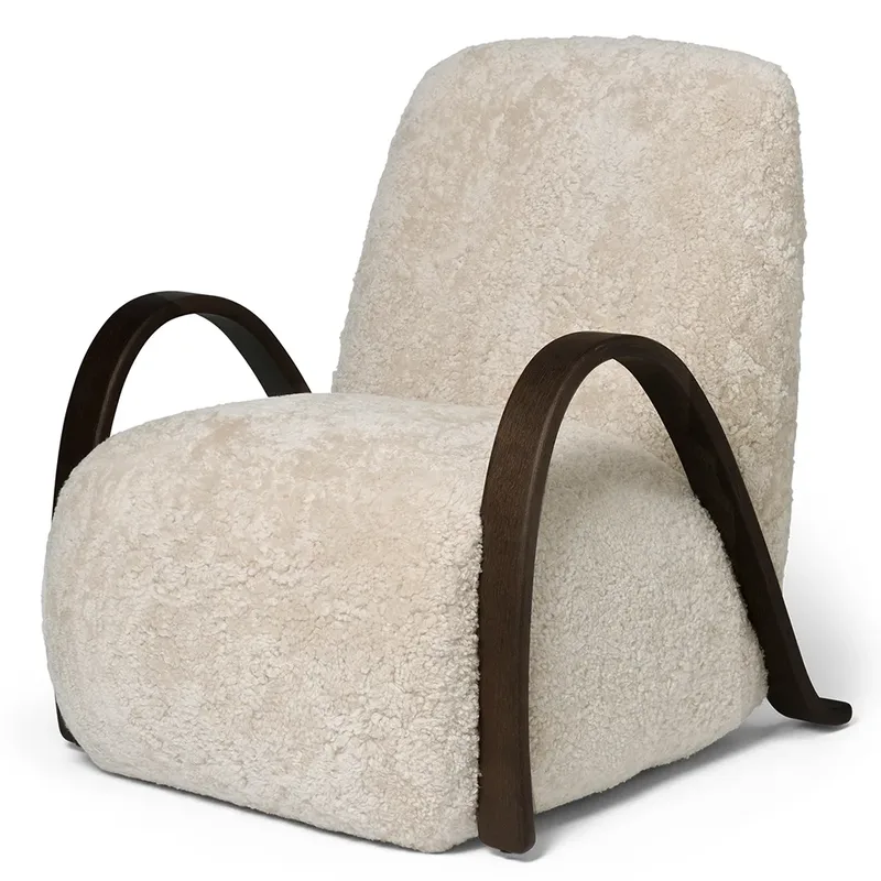 Buur Sessel Sheepskin - Dark St./Moonlight de Ferm Living – photo du produit