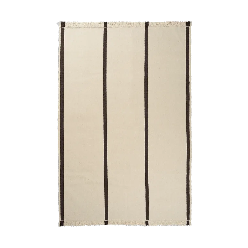 Calm kelim Teppich Off-white, Coffee, 200x300 cm de Ferm Living – photo du produit
