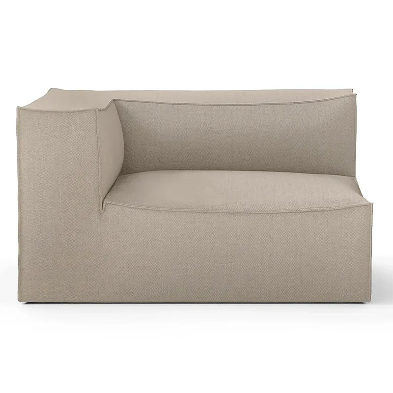 Catena Sofa Armrest Left L400 - Hot Madison - Sand von Ferm Living – Produktfoto
