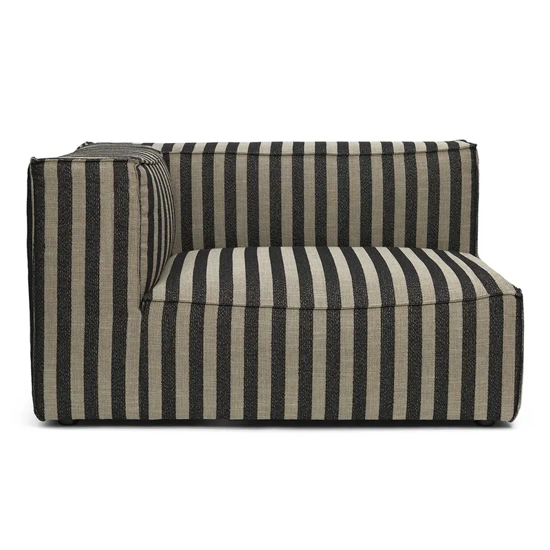 Catena Sofa Armrest Left L400 - Louisiana - Sand/Black von Ferm Living – Produktfoto