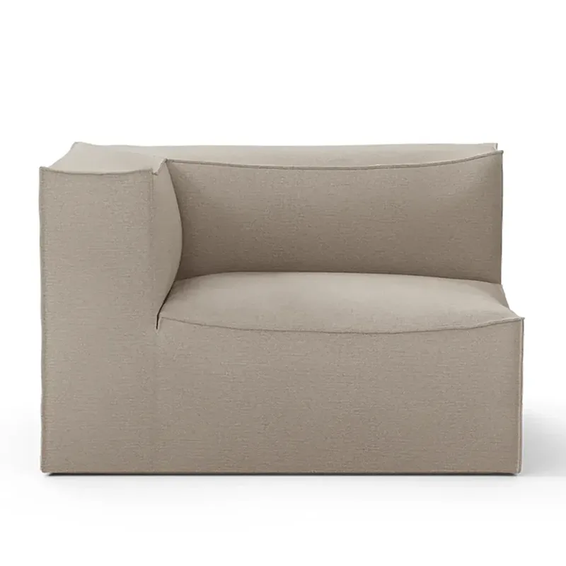Catena Sofa Armrest Left S400 - Cotton Linen - Natural by Ferm Living – product photo