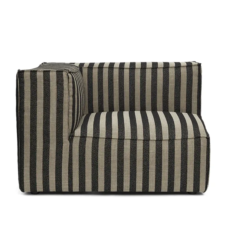 Catena Sofa Armrest Left S400 - Louisiana - Sand/Black von Ferm Living – Produktfoto
