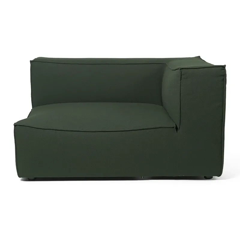 Catena Sofa Armrest Right L401 - Grain - Dark Green von Ferm Living – Produktfoto