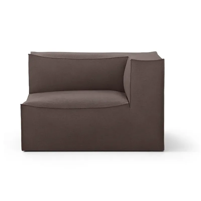 Catena Sofa Armrest Right S401 - Hot Madison - Brown von Ferm Living – Produktfoto