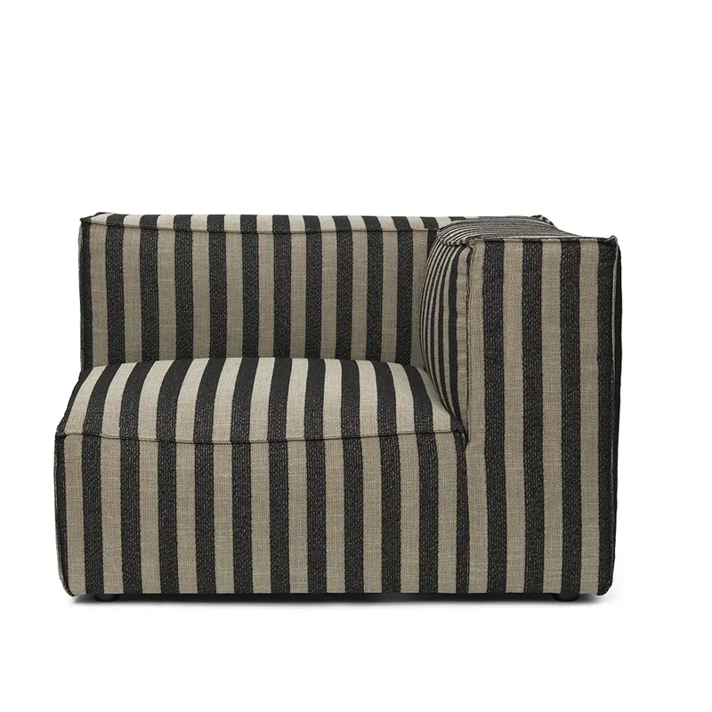 Catena Sofa Armrest Right S401 - Louisiana - Sand/Black von Ferm Living – Produktfoto