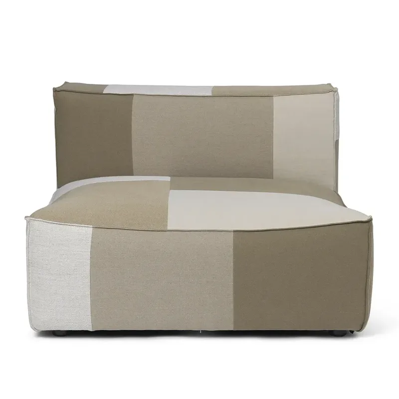 Catena Sofa Center L100 - Patchwork - Sand von Ferm Living – Produktfoto