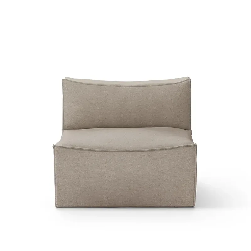 Catena Sofa Center S100 - Cotton Linen - Natural von Ferm Living – Produktfoto