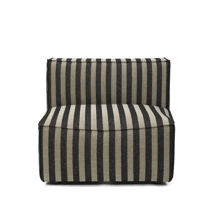 Catena Sofa Center S100 - Louisiana - Sand/Black von Ferm Living – Produktfoto