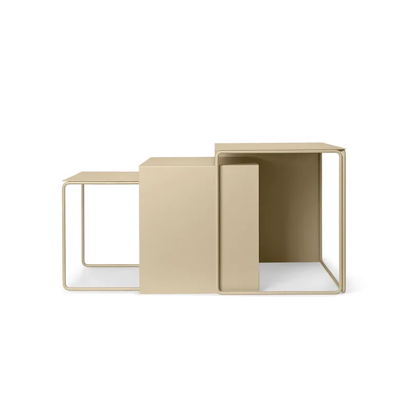 Cluster Ausziehtisch Cashmere, 3-Teile de Ferm Living – photo du produit