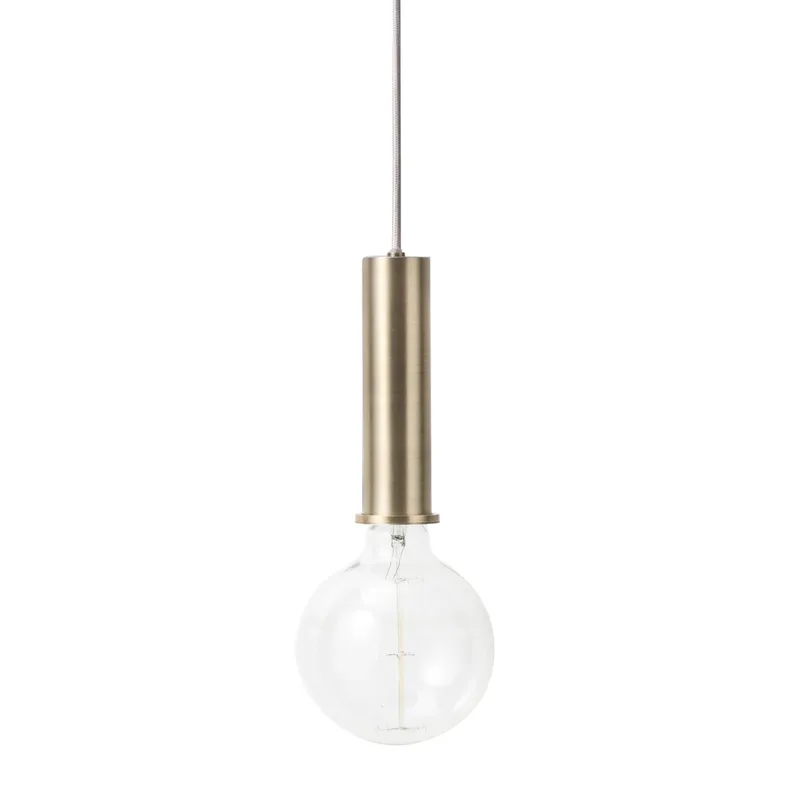 Collect Pendelleuchte groß Messing von Ferm Living – Produktfoto
