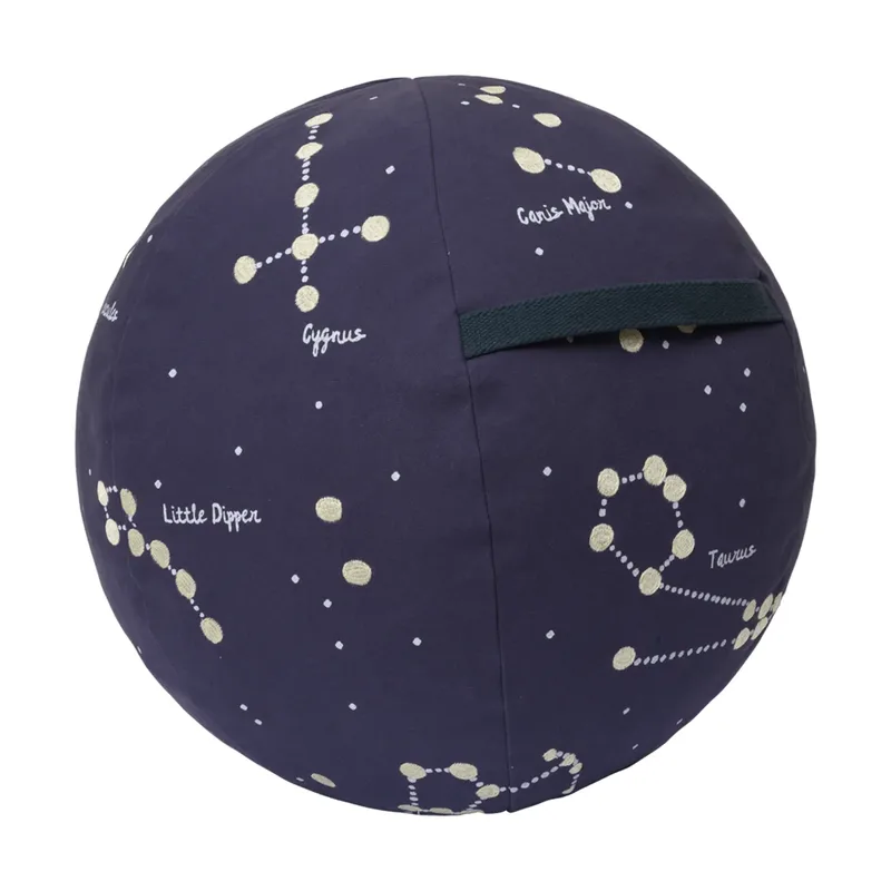 Constellation Sitzpouf Dark blue, Ø50 cm by Ferm Living – product photo
