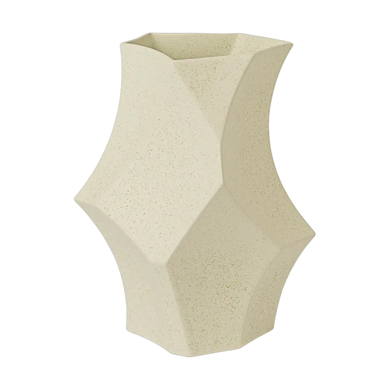 Cueva Vase 26 cm Off-white fra Ferm Living – produktbillede