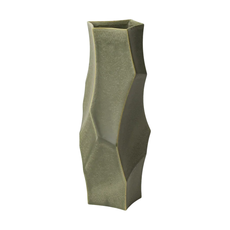 Cueva Vase 37 cm Dark sage by Ferm Living – product photo