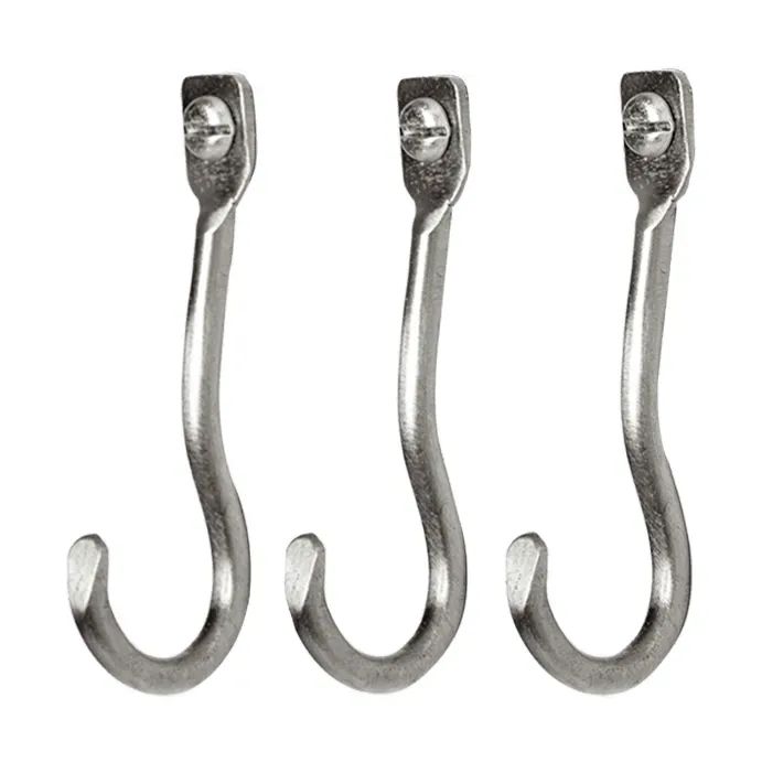 Curvature Haken 3er Pack Edelstahl de Ferm Living – photo du produit