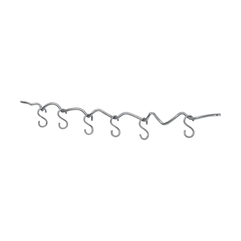 Curvature Wandschiene inkl. 6 Haken Edelstahl van Ferm Living – productfoto