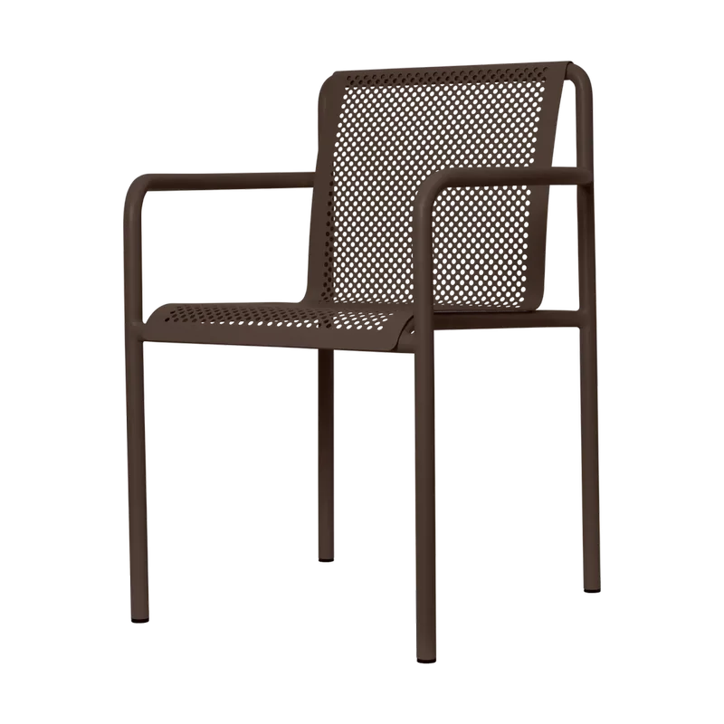 Dapple Stuhl mit Armlehnen Dark Chocolate de Ferm Living – photo du produit