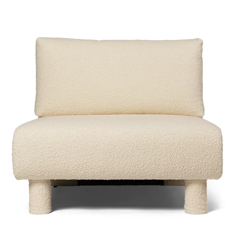 Dase Center Nordic Bouclé - Off-white von Ferm Living – Produktfoto
