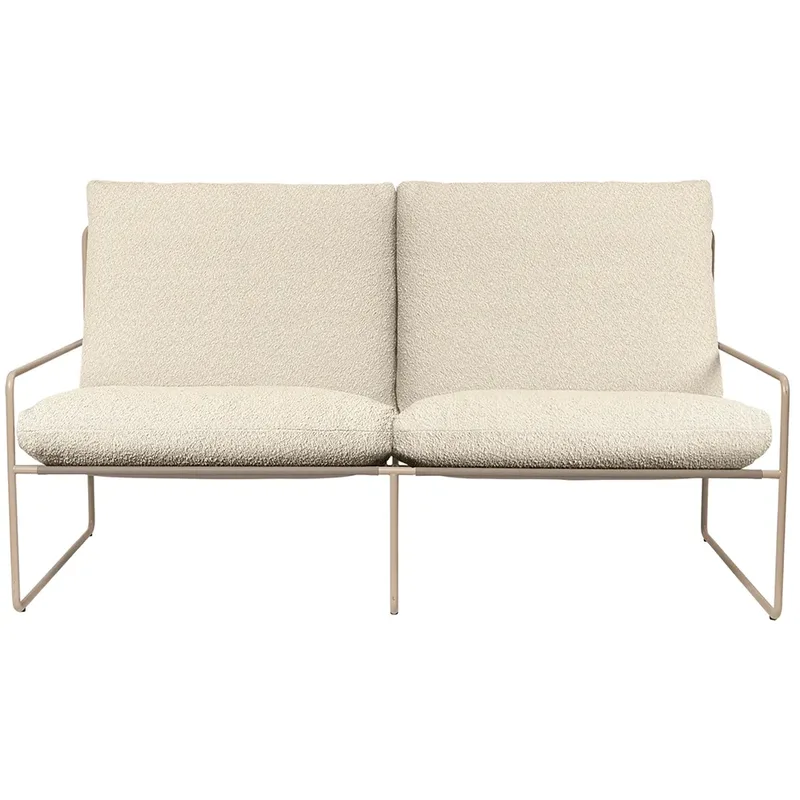 Desert 2-Sitzer Sofa Cashmere/Off-white von Ferm Living – Produktfoto