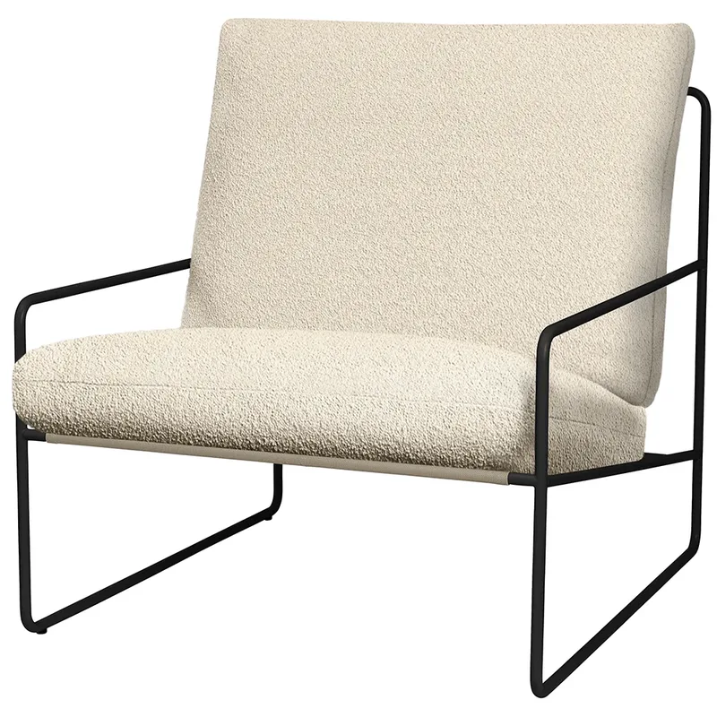 Desert Sessel Black/Off-white by Ferm Living – product photo