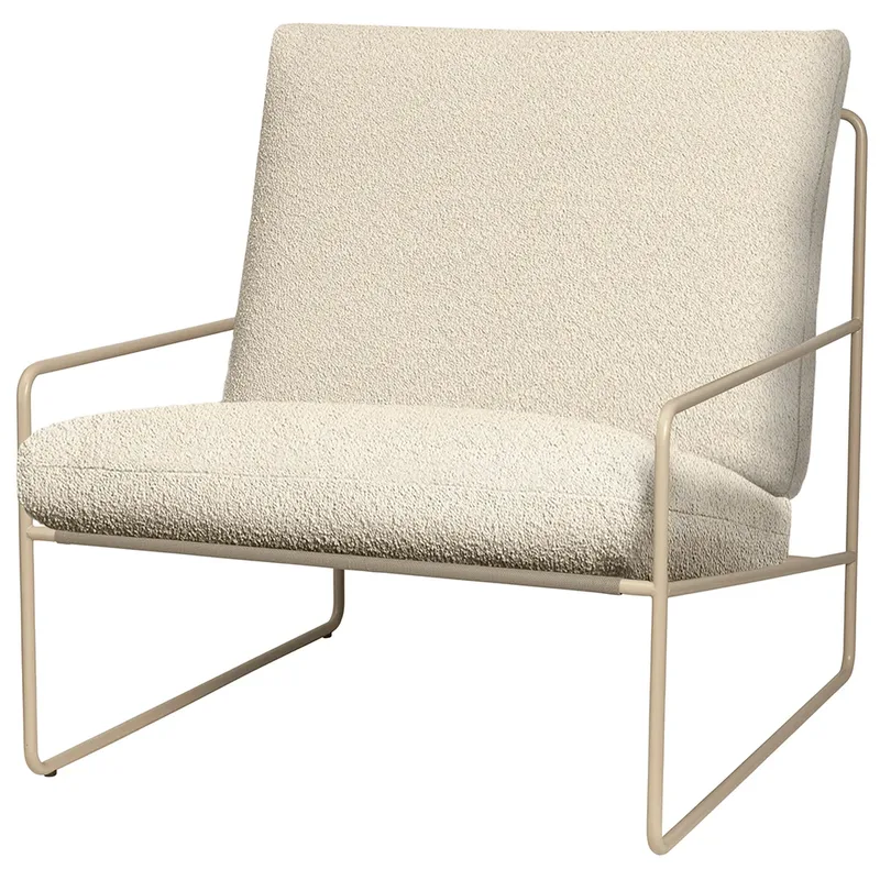 Desert Sessel Cashmere/Off-white von Ferm Living – Produktfoto