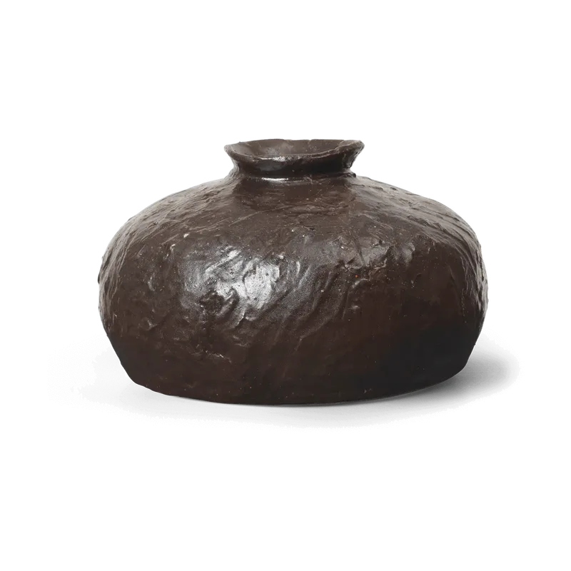 Doro Vase 11 cm Coffee van Ferm Living – productfoto