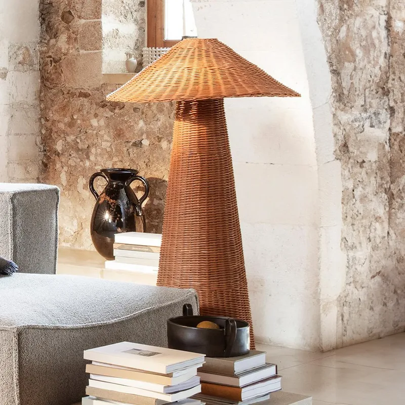 Dou Vloerlamp Natural från Ferm Living – produktbild
