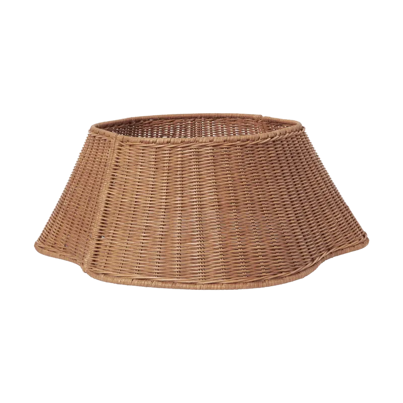 Drape geflochtener Baumrock Natural från Ferm Living – produktbild