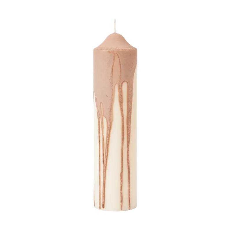 Dryp Blockkerze Beige, 20 cm by Ferm Living – product photo