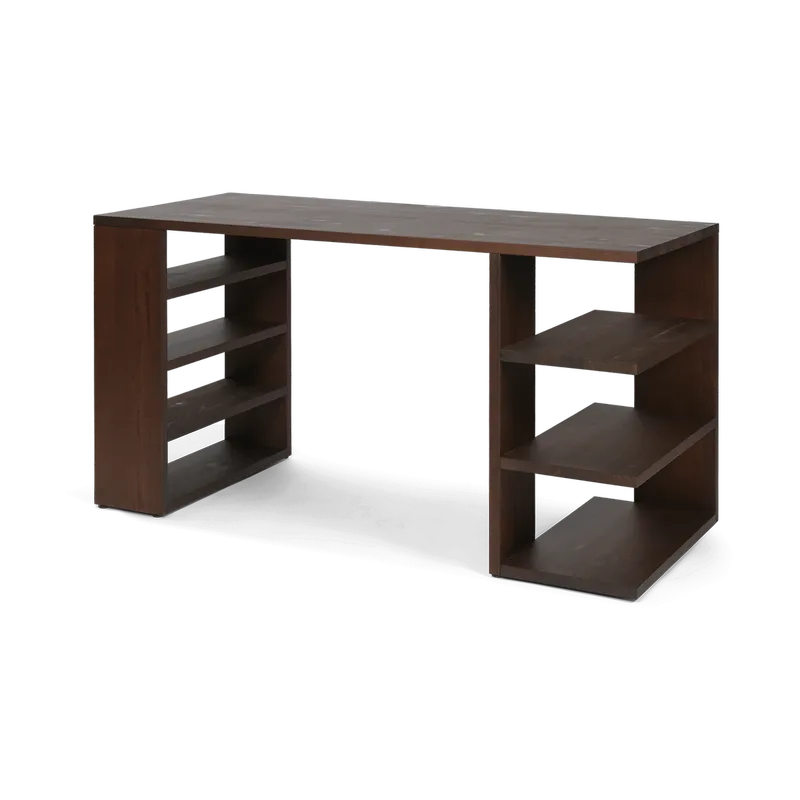 Edre Schreibtisch 137x65x73,5 cm Dark Stained Pine by Ferm Living – product photo
