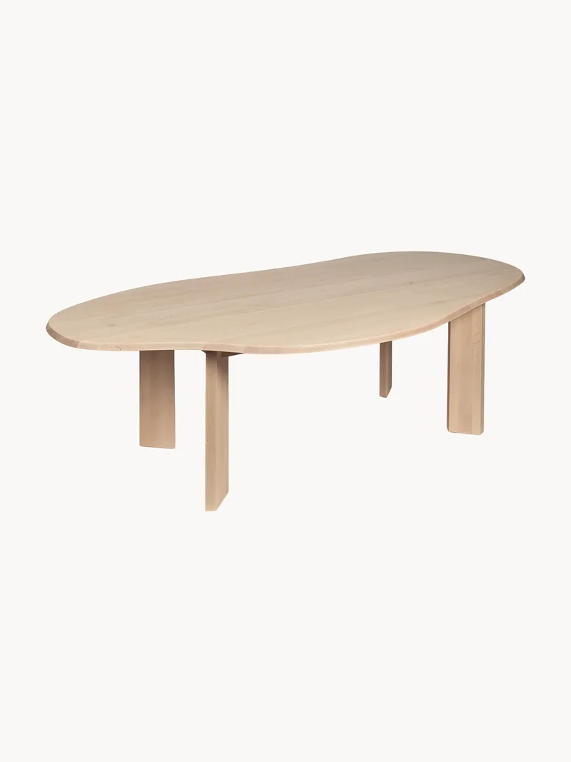 Eettafel Tarn van beukenhout, 220 x 119 cm de Ferm Living – photo du produit