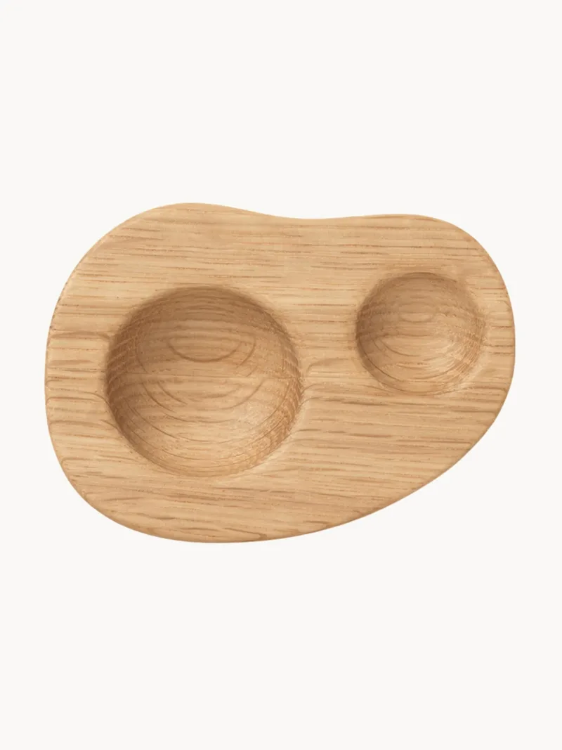 Eierdopje Cairn van eikenhout, 2 stuks by Ferm Living – product photo