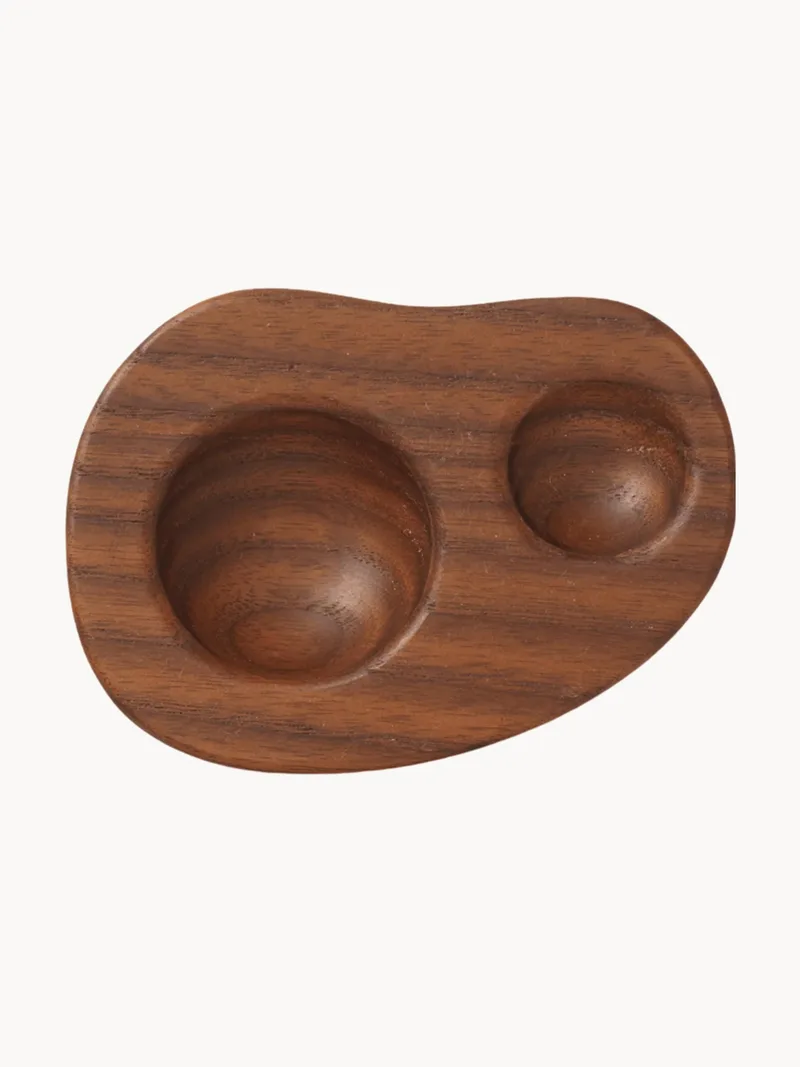 Eierdopje Cairn van essenhout, 2 stuks van Ferm Living – productfoto
