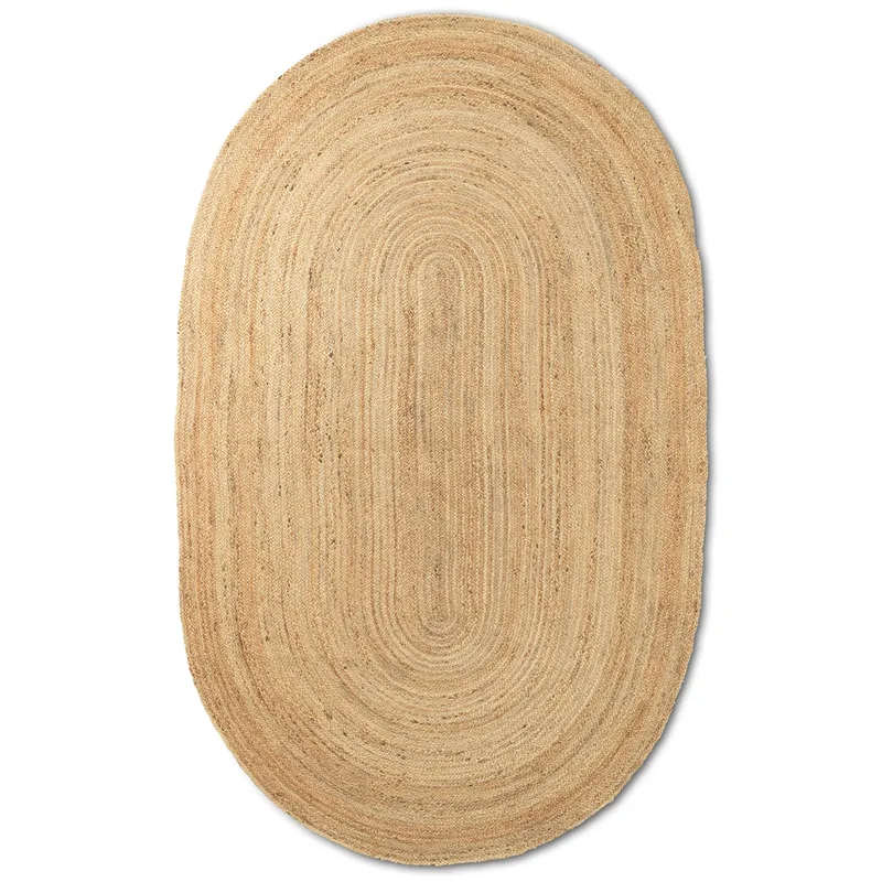 Eternal Juteteppich oval large Natural by Ferm Living – product photo