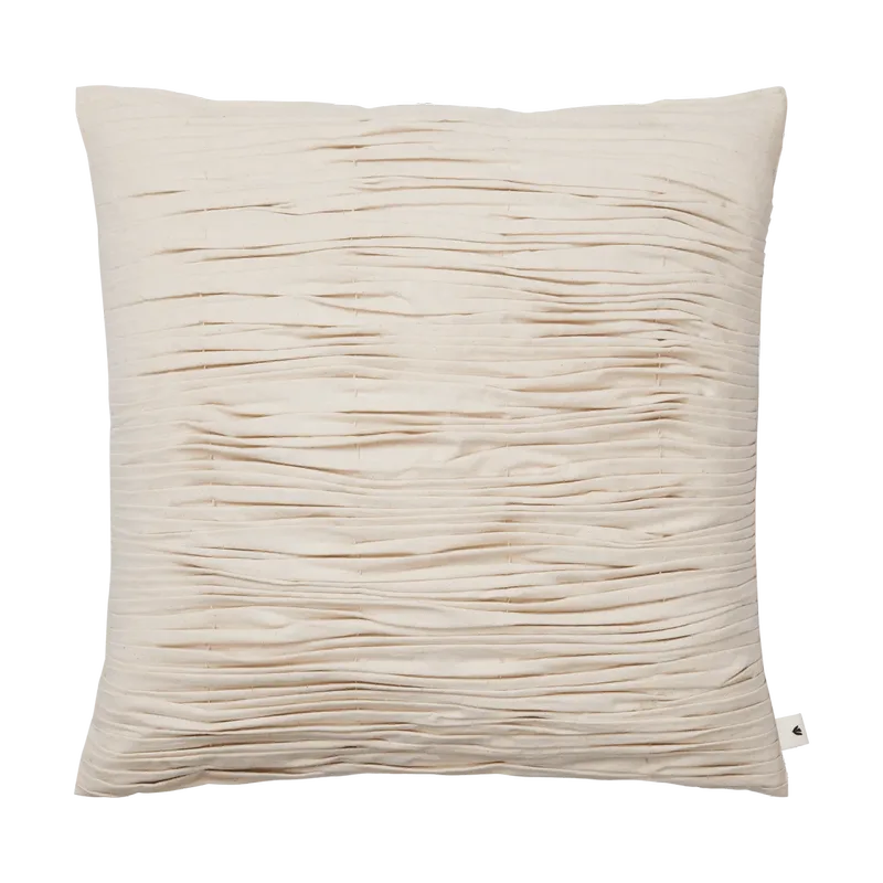 Falda Smocked Kissenbezug 50x50 cm Undyed van Ferm Living – productfoto