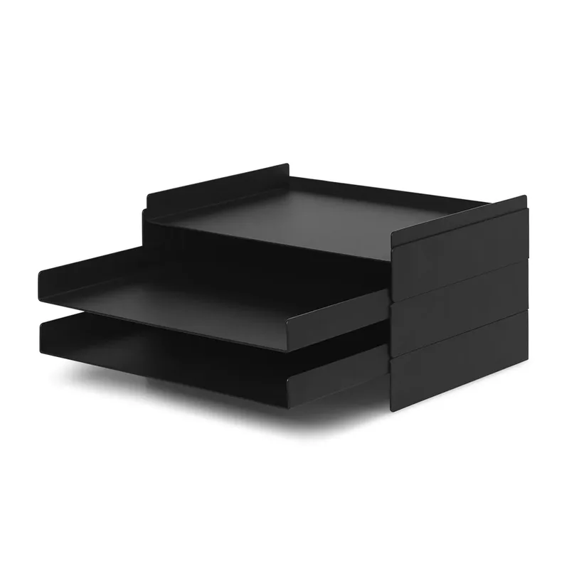Ferm Living 2 x 2 Organiser Dokumentaufbewahrung Schwarz by Ferm Living – product photo