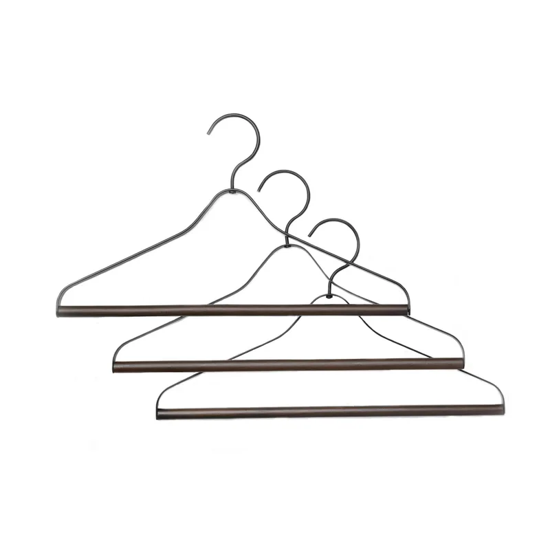 Ferm Living Kleiderhaken 3- pack Schwarz by Ferm Living – product photo