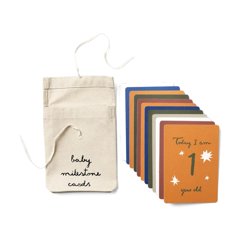 Ferm Living Milestone Karte inkl. Tasche Multi by Ferm Living – product photo