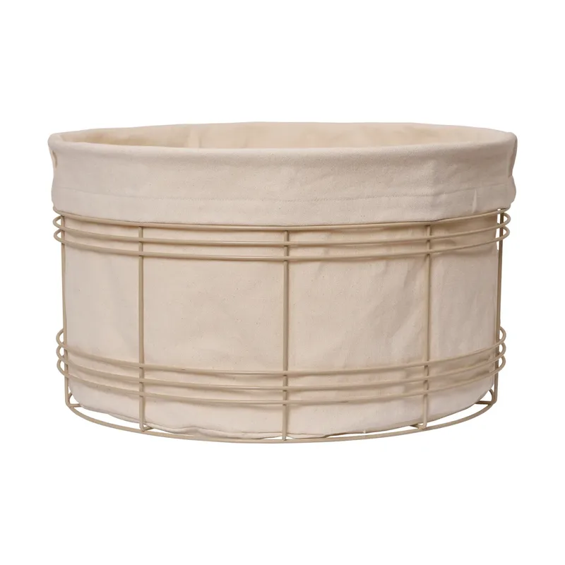 Fio Aufbewahrungskorb Cashmere-natural, Ø53x30,2 cm de Ferm Living – photo du produit