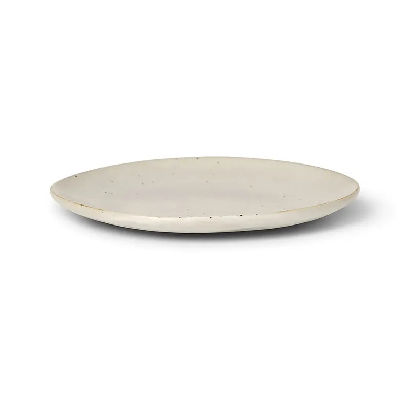 Flow kleiner Teller 15cm Off-white speckle by Ferm Living – product photo