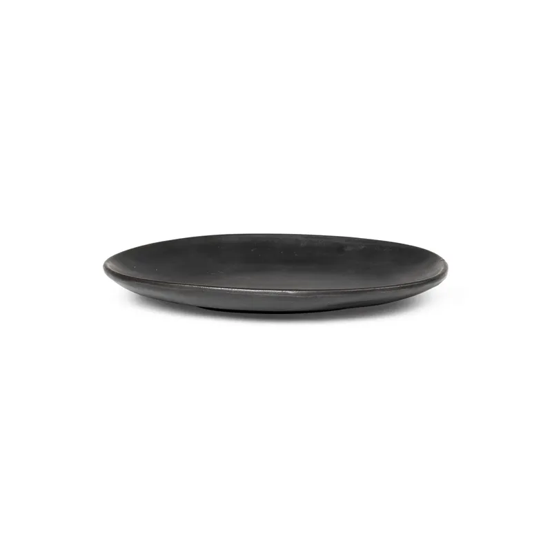 Flow kleiner Teller 15cm Schwarz fra Ferm Living – produktbillede