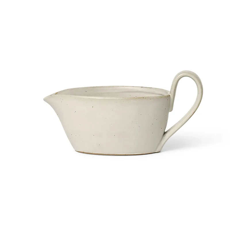 Flow Saucenkännchen 30cl Off-white speckle van Ferm Living – productfoto