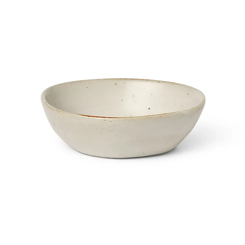 Flow Schale 9cm Off-white speckle från Ferm Living – produktbild